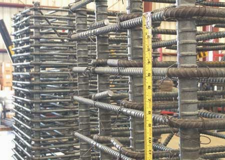 ties concrete columns rebar earthquake strength engineersdaily spaced resistant widely closely engineering grade